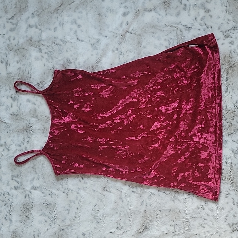Vintage Crushed Velvet Nightie